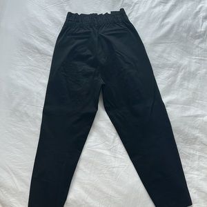 Zara | Paperbag Pant | Black | Size Small | Capsule Wardrobe